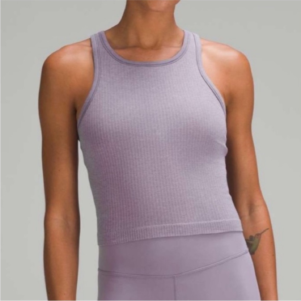 lululemon ebb to street cropped tank
